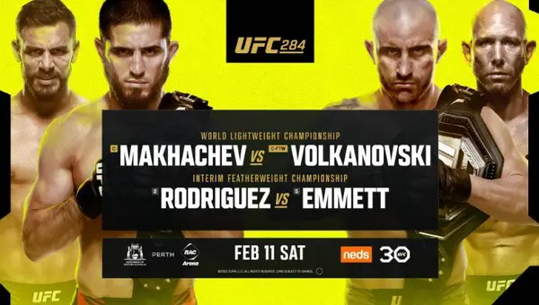 UFC 284: Makhachev vs. Volkanovski 2023